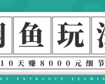 龟课·闲鱼项目玩法实战班第12期,操作10天左右利润有8000元细节玩法-知乎者也