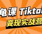 龟课·TikTok变现实战训练营线上第1期,多种变现模式,轻松赚美刀-知乎者也