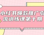 小红书爆款推广引流训练课第十期,手把手带你玩转小红书,轻松月入过万-知乎者也