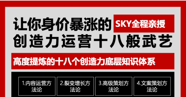 让你的身价暴涨的创造力运营十八般武艺 高度提炼的18个创造力底层知识体系-知乎者也