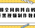 火爆全网的抖音“蚂蚁牙黑”视频制作教程，附软件【视频教程】-知乎者也
