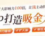 IP打造吸金术：0基础0资源，也能扩大影响力100倍，让钱主动找你！-知乎者也