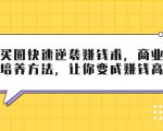 巧买圈快速逆袭赚钱术,商业思维培养方法,让你变成赚钱高手-知乎者也