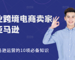 职业跨境电商卖家聊亚马逊:亚马逊运营的10项必备知识,12堂课让你看懂亚马逊运营-知乎者也