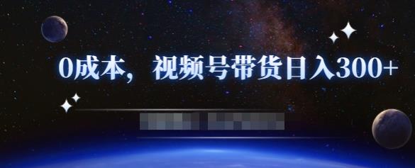 零基础视频号带货赚钱项目,0成本0门槛轻松日入300+【视频教程】-知乎者也