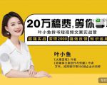 叶小鱼21天短视频文案拆书营,学完轻松搞定各类书单短视频文案-知乎者也