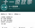 十一说故事·故事性中视频,观众快速共鸣从而快速变现的中视频玩法-知乎者也