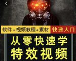 小杰特效师·从零快速学特效视频,快速入门(软件+教程+素材打包)-知乎者也