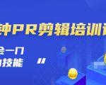 抖音视频一分钟PR剪辑培训:学会一门赚钱的技能,每节课短小精悍-知乎者也