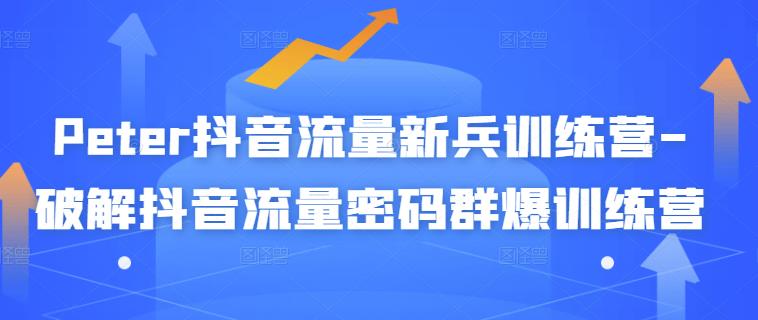 Peter抖音流量新兵训练营-破解抖音流量密码群爆训练营（新兵）-知乎者也