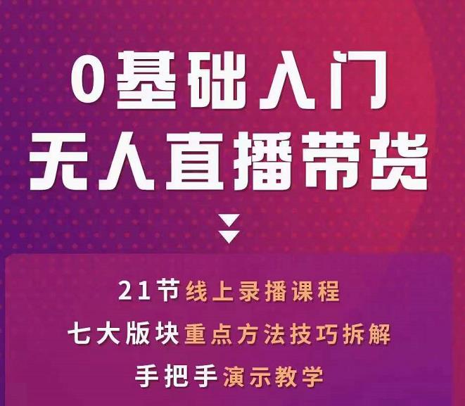 网红叫兽-抖音无人直播带货,一个人就可以搞定的直播带货实战课-知乎者也