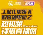 尼克派·工业化思维下的直播电商之短视频锤爆直播间，听话照做执行爆单-知乎者也