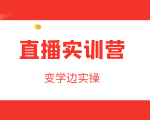 直播实训营,变学边实操,成为运营型主播,拉动直播间人气-知乎者也