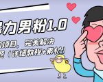 暴力男粉1.0:高利润的项目,完美解决收款风险问题(详细教程+素材)-知乎者也