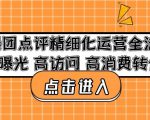 美团点评精细化运营全流程：高曝光高访问高消费转化-知乎者也