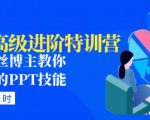 PPT高级进阶特训营:百万粉丝博主教你进阶你的PPT技能(98节课程+PPT素材包)-知乎者也
