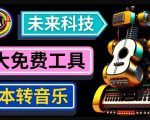 抢先体验未来Ai科技-文本转音乐工具，只需输入文字描述，即可创作歌曲和音乐-知乎者也