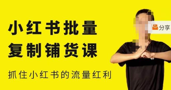 张宾·小红书批量复制铺货课,小红书0-1快速起号变现玩法,抓住小红书的流量红利(更新2023年3月)-知乎者也
