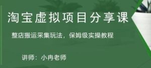 淘宝虚拟整店搬运采集玩法分享课:整店搬运采集玩法,保姆级实操教程-知乎者也