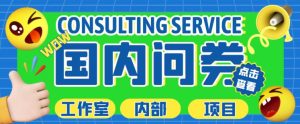 最新工作室内部国内问卷调查项目,单号轻松日入30+多号多撸【详细玩法教程】-知乎者也