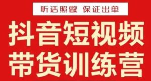 李鲆·抖音短视频带货训练营15期，一部手机、碎片化时间也能做，随时随地都能赚钱-知乎者也