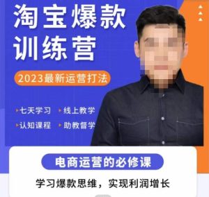 爱上黄昏·淘宝爆款训练营，2023最新运营打法，学习爆款思维，实现利润增长-知乎者也