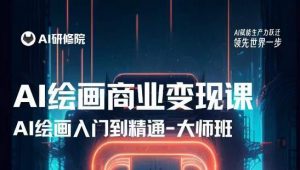 AI绘画商业研修班训练营,从入门到精通,熟练使用AI工具到将AI绘画技术应用到各类商业场景的变现课-知乎者也