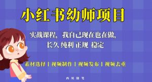 单天200-700的小红书幼师项目（虚拟），长久稳定正规好操作！-知乎者也