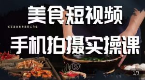 烁石·美食视频手机拍摄实操课，​美食摄影理论、手机拍摄相关设置、剪辑调色、布光原理等内容-知乎者也