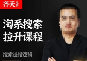 齐天电商·淘系搜索提升课程，​搜索递增标准化，动销标准化流程-知乎者也