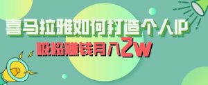 喜马拉雅如何打造个人IP，吸粉赚钱月入2W【揭秘】-知乎者也