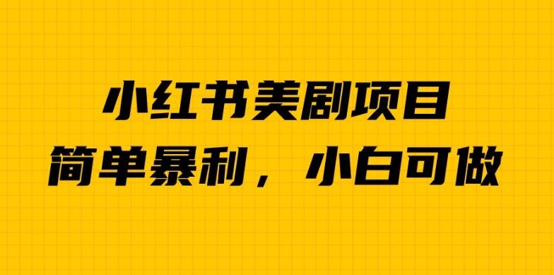 外面卖1980的小红书美剧项目,单日收益1000+,小众暴利的赛道【揭秘】-知乎者也