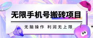 无脑搬砖项目-无限接码撸红包收益无上限【揭秘】-知乎者也