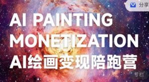 蛮驴·AI绘画变现陪跑营,快速产出可商业变现的图-知乎者也