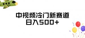 中视频冷门新赛道，做的人少，三天之内必起号，日入500+【揭秘】-知乎者也