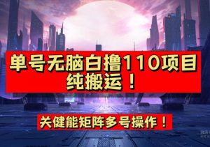 9月全网首发，单号直接白撸110！可多号操作，无脑搬运复制粘贴【揭秘】-知乎者也