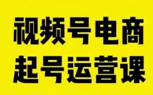 视频号电商起号运营课，教新人如何自然流起号，助力商家0-1突破-知乎者也