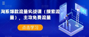 淘系爆款流量实战课（搜索流量），主攻免费流量-知乎者也