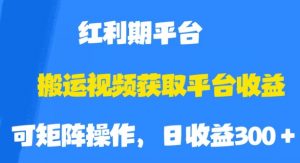 搬运视频获取平台收益，平台红利期，附保姆级教程【揭秘】-知乎者也