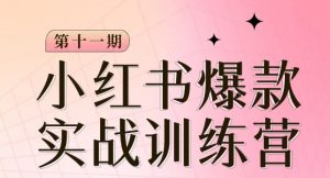 小红书博主爆款训练营第11期,手把手教你从0-1做小红书,从定位到起号到变现-知乎者也