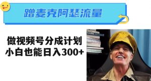 蹭麦克阿瑟热点，做视频号分成计划，小白三分钟一条日入300+【揭秘】-知乎者也