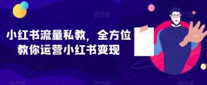 小红书流量私教,全方位教你运营小红书变现-知乎者也