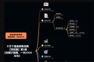 十万个富翁修炼宝典之3.念稿子直播，一天2000左右-知乎者也