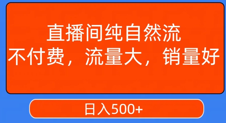 视频号直播间纯自然流,不付费,白嫖自然流,自然流量大,销售高,月入15000+【揭秘】-知乎者也