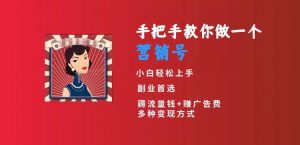 手把手教你做一个营销号，小白短视频创业首选，从做一个营销号开始，日入300+【揭秘】-知乎者也
