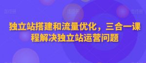 独立站搭建和流量优化,三合一课程解决独立站运营问题-知乎者也