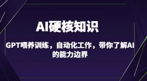 AI硬核知识-GPT喂养训练,自动化工作,带你了解AI的能力边界(10节课)-知乎者也