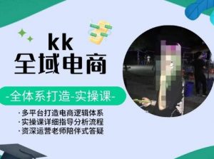 KK全域电商,全体系打造实操课,多平台打造电商逻辑体系-知乎者也