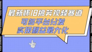 最新怀旧搞笑视频赛道,可多平台分发,实现利益最大化【揭秘】-知乎者也