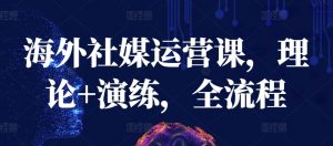 海外社媒运营课，理论+演练，全流程-知乎者也